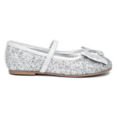 Lilley Sparkle Girls Silver Ballerina - Size 13 Child UK - Multicolour